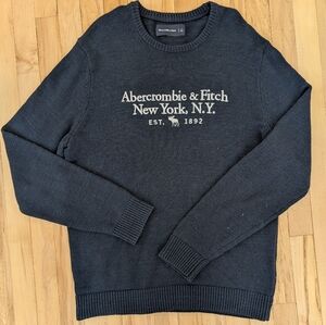 Abercrombie & Fitch Navy Sweater for Men